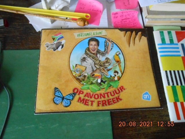 op avontuur met freek, ah verzamelalbum, Verzamelen, Supermarktacties, Albert Heijn, Ophalen of Verzenden