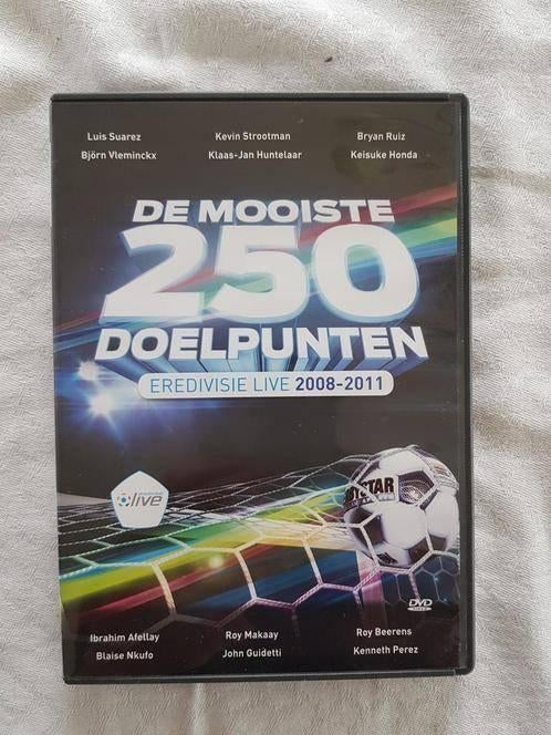 De mooiste 250 doelpunten eredivisie live 2008-2011, Cd's en Dvd's, Dvd's | Sport en Fitness, Voetbal, Alle leeftijden, Overige typen