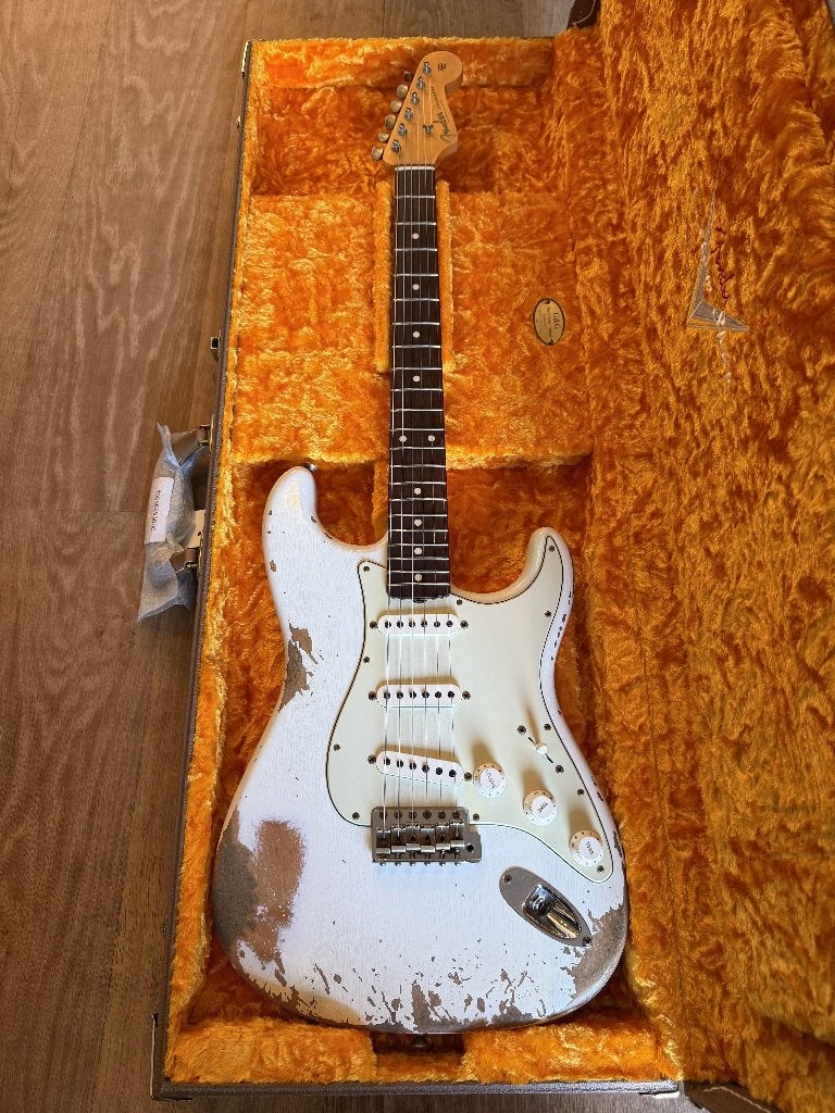 Fender Custom Shop 1960 Stratocaster Heavy Relic 2021, Muziek en Instrumenten, Snaarinstrumenten | Gitaren | Elektrisch, Ophalen