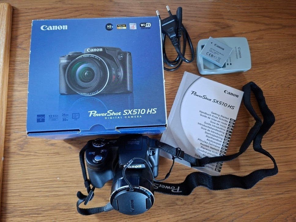 Canon PowerShot SX510 HS - Digitale compactcamera, Ophalen of Verzenden, Zo goed als nieuw, Canon, 8 keer of meer