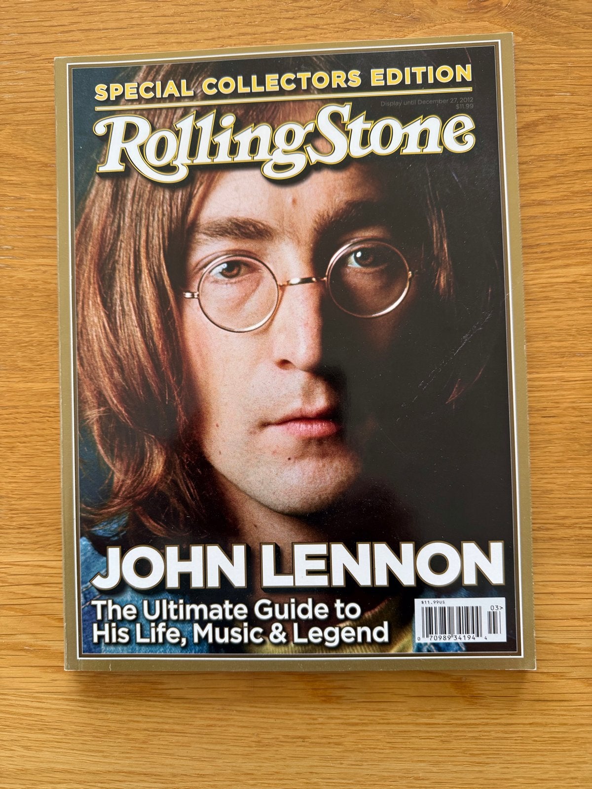 Rolling Stone John Lennon Special Collectors Edition, Ophalen of Verzenden, Zo goed als nieuw, Artiest