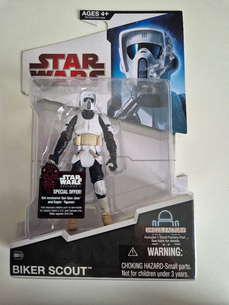 Star Wars TLC Red BD12 Biker Scout, Verzamelen, Ophalen of Verzenden, Nieuw, Actiefiguurtje