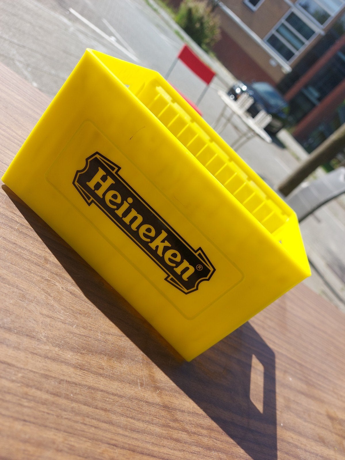 CD rek Heineken Geel Kratje, Verzamelen, Biermerken, Ophalen of Verzenden, Zo goed als nieuw