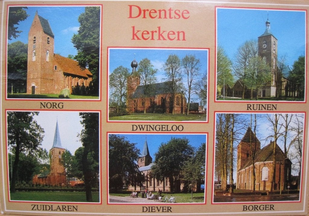 Kerken in Drenthe, Verzenden, 1980 tot heden, Gelopen, Drenthe