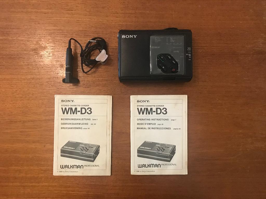 Sony WM-D3, Ophalen of Verzenden, Walkman