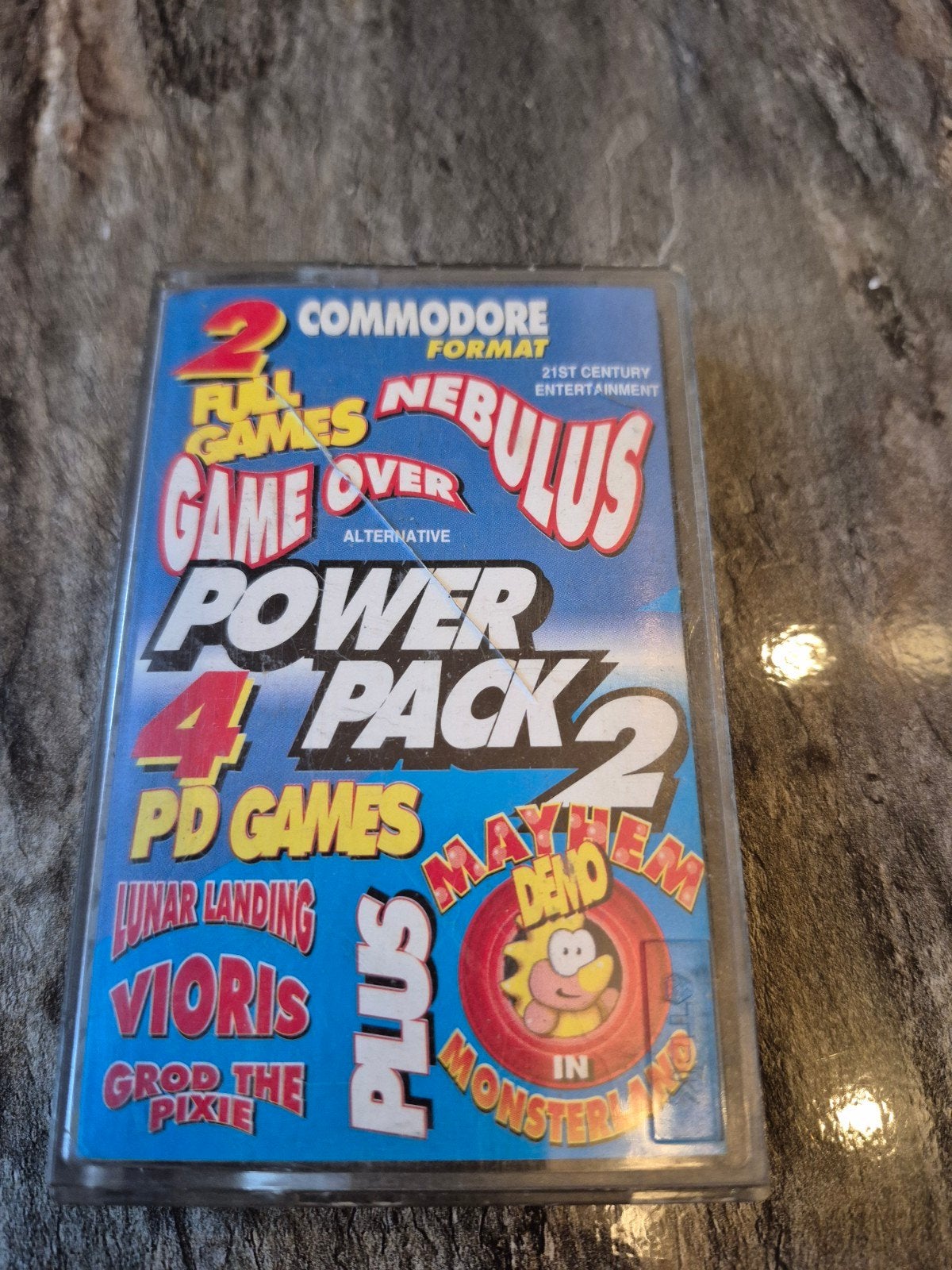 Commodore 64 Power Pack 37 Games commodore Format, Gebruikt, Overige genres, 1 speler, Ophalen of Verzenden