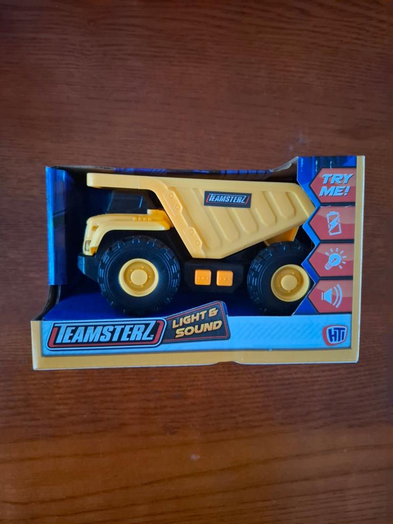 Teamsterz Light & Sound Dump Truck, Kinderen en Baby's, Speelgoed | Speelgoedvoertuigen, Ophalen of Verzenden, Nieuw