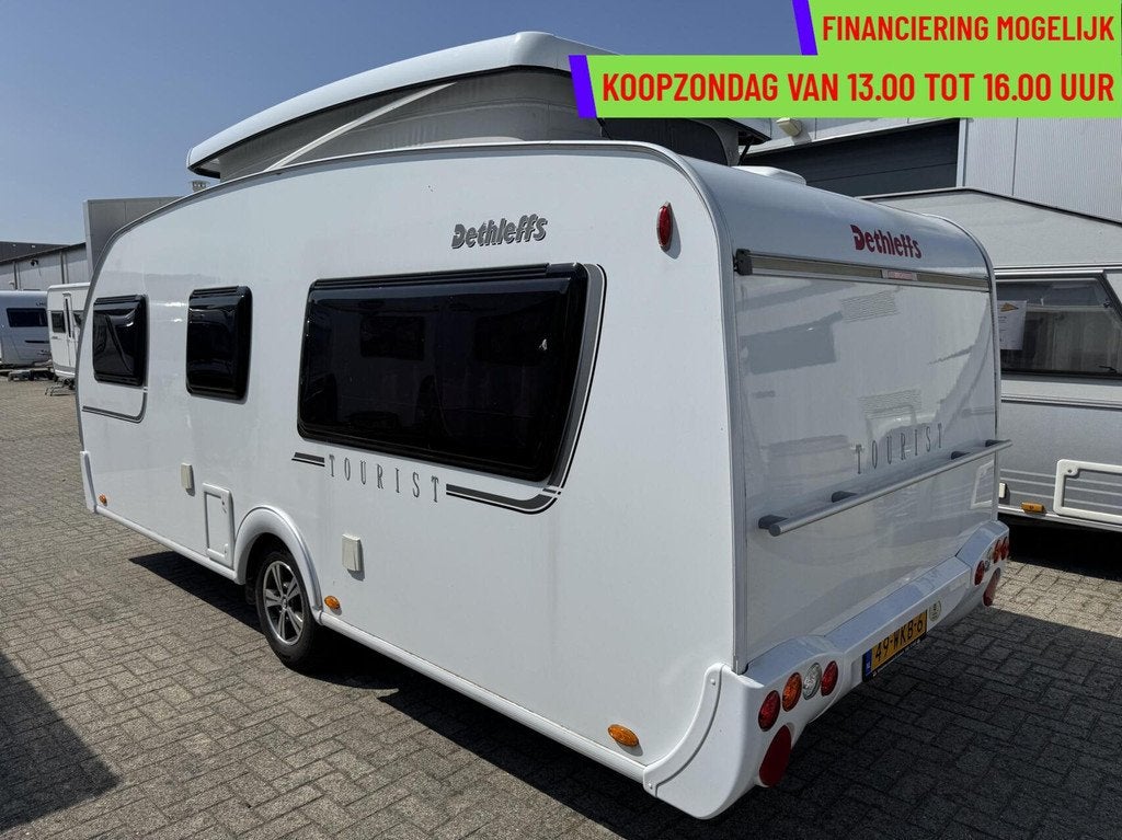 Dethleffs TOURIST 460, ENKELE BEDDEN, MOVER, LUIFEL, Mover, Bedrijf, 1250 - 1500 kg, Tot en met 4