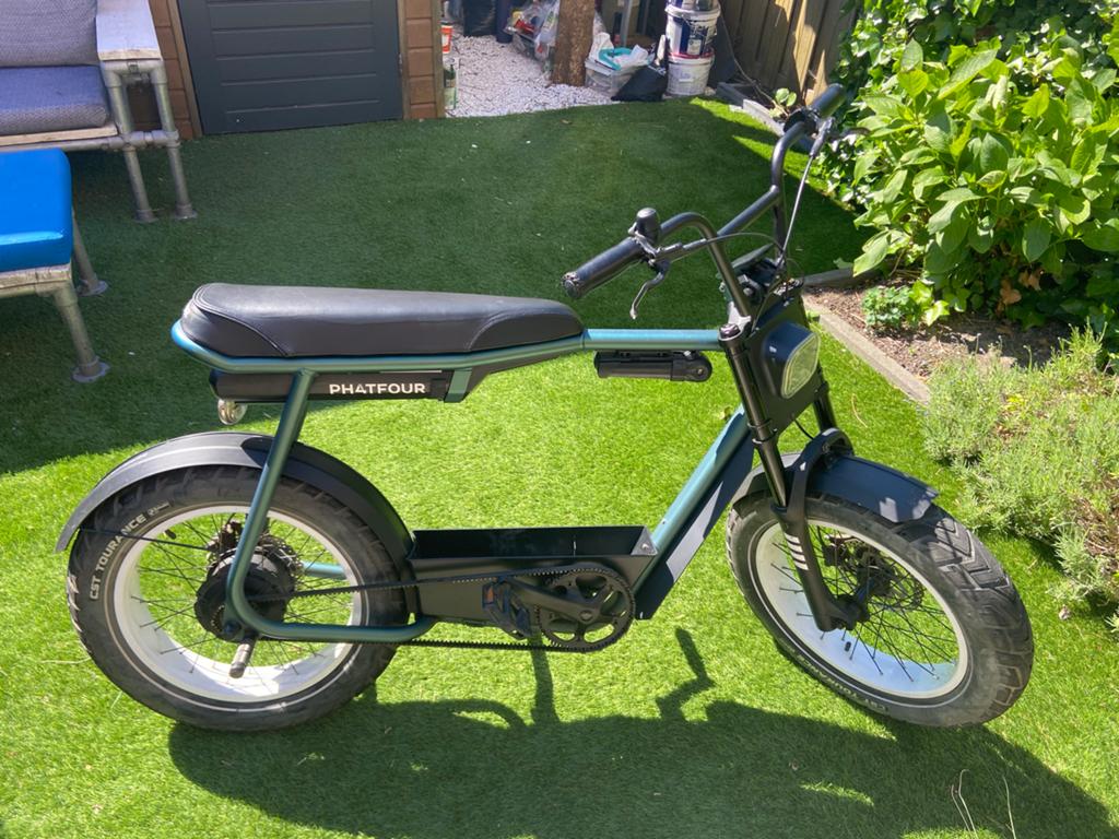 Phatfour FLX plus -5025 km, Zo goed als nieuw, 50 km per accu of meer, 55 tot 59 cm, Ophalen