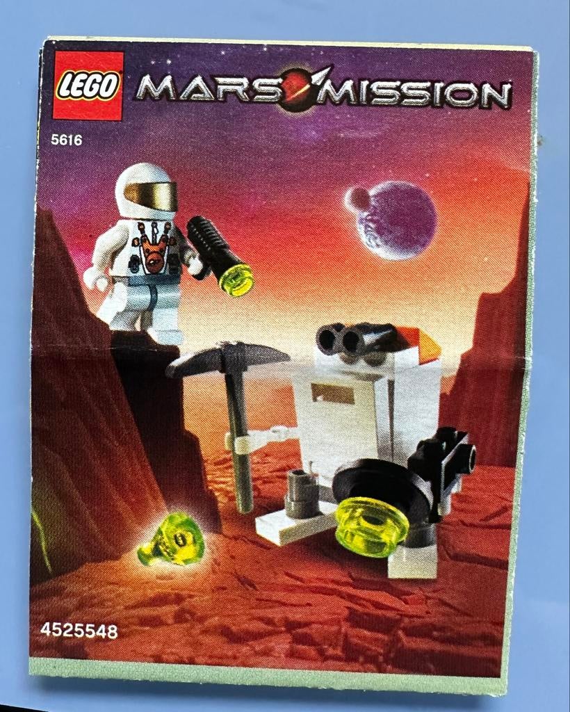 Lego Mars Mission 5616 met bouwinstructie, Ophalen of Verzenden, Gebruikt, Complete set, Lego