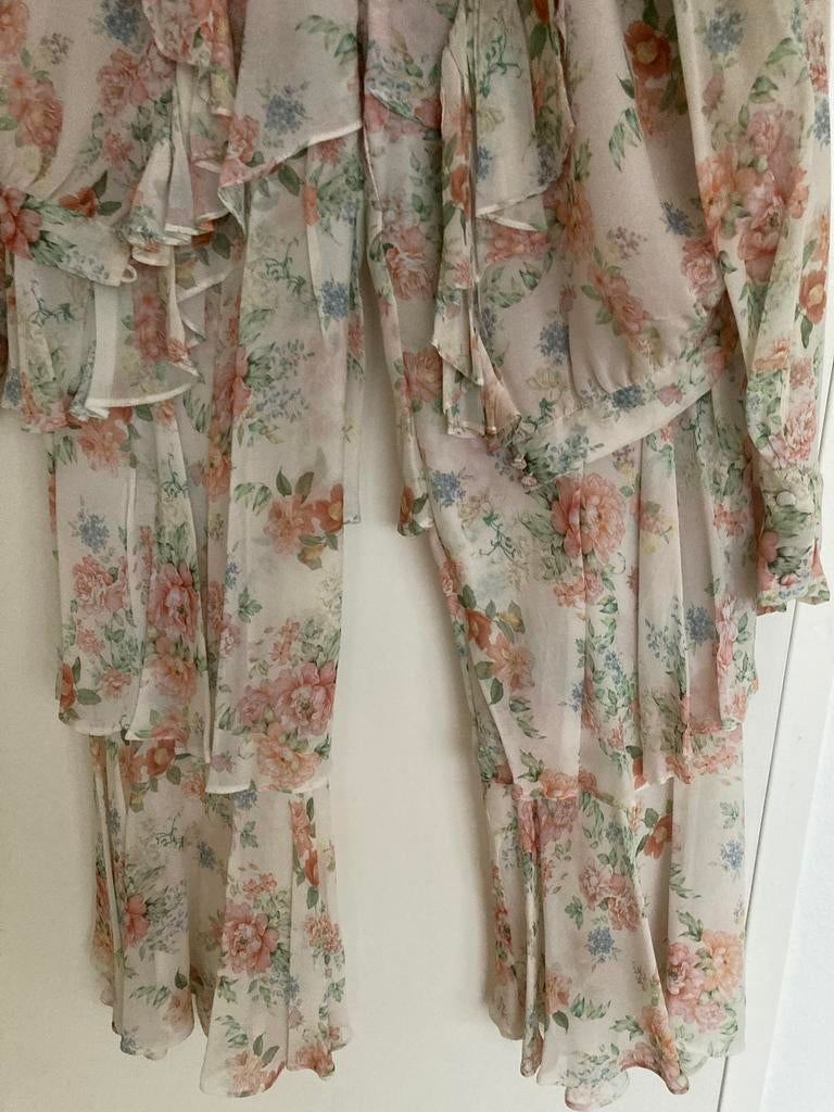 Voile broek met voile top, Ophalen of Verzenden, Zo goed als nieuw, Maat 36 (S), Overige kleuren