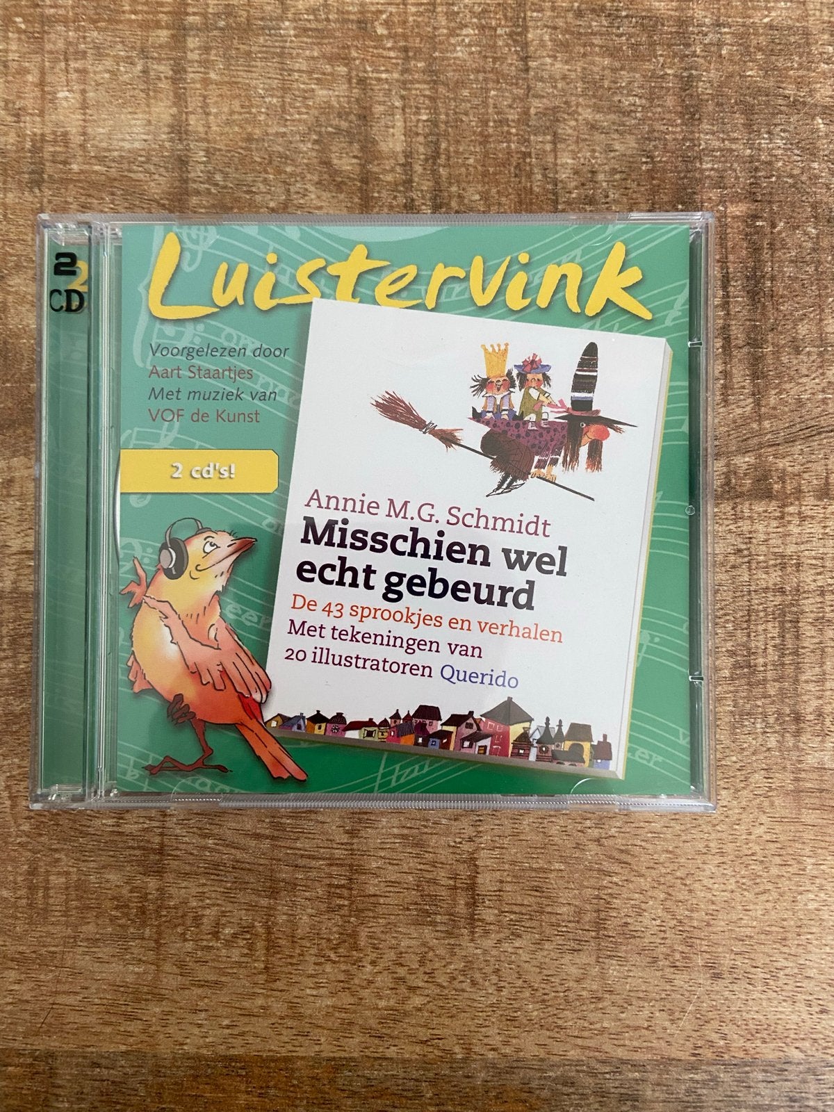 Luistervink CD's: Annie M.G. Schmidt, Guus Kuijer, Wim Hofma, Ophalen of Verzenden, Gebruikt, Luisterboek, 3 tot 5 jaar