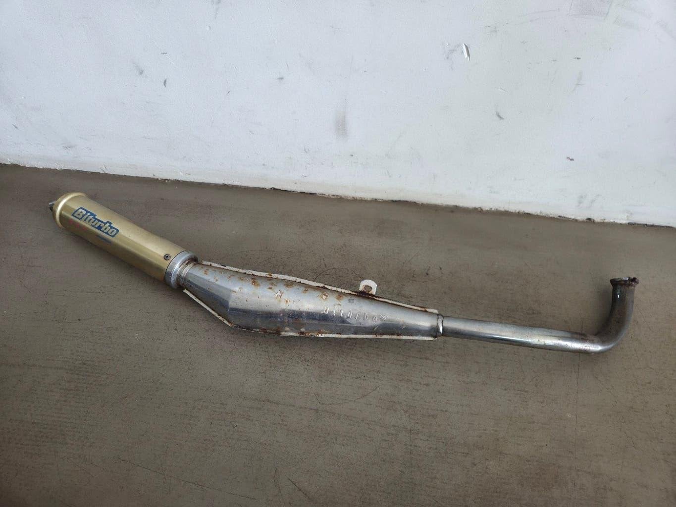 Tomos A35/A52 BiTurbo Uitlaat Gebruikt, Gebruikt, Ophalen of Verzenden, Nvt, Nvt