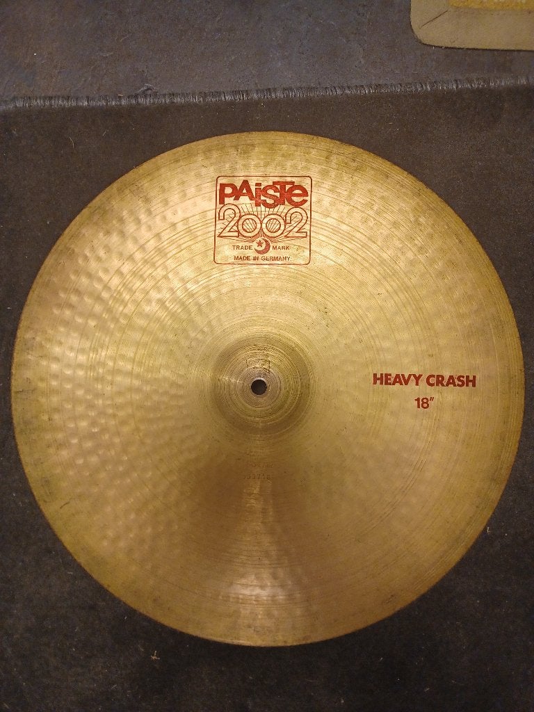 Paiste 2002 en zildjian oriental bekkens, Ophalen of Verzenden, Gebruikt, Overige soorten