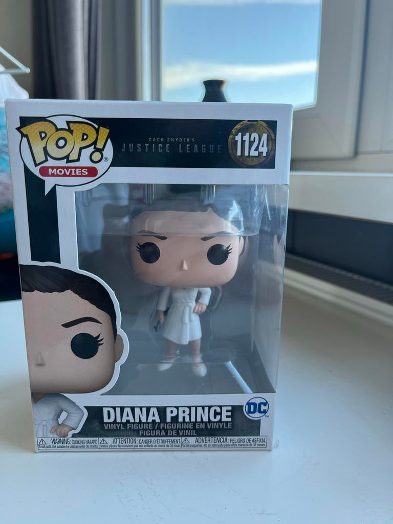 Funko Pop Diana Prince #1124, Ophalen of Verzenden, Zo goed als nieuw