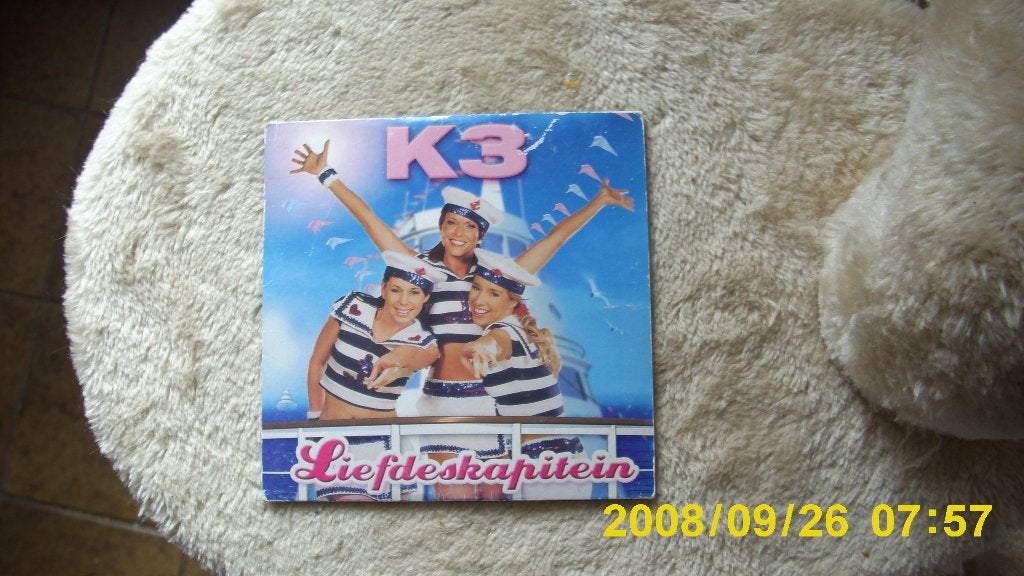 K3 - Liefdeskapitein CD  single, Verzenden, Gebruikt, Muziek, 6 tot 9 jaar