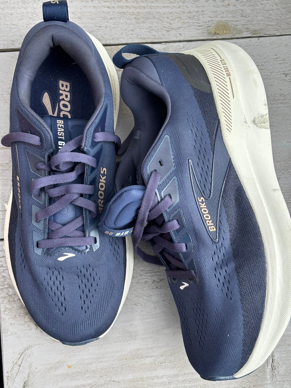 Paar BROOKS BEATS GTS mt 44, Ophalen, Zo goed als nieuw, Hardloopschoenen, Overige merken
