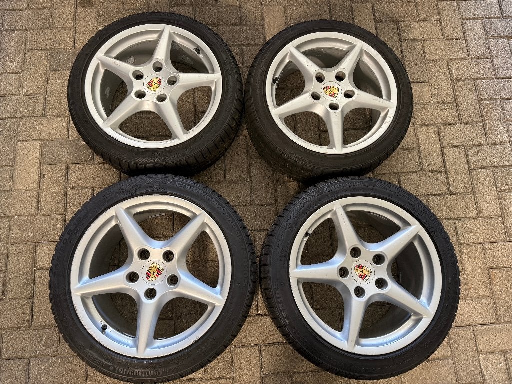 Winterbanden Porsche 911 997 2x265-40-18 2x 235-40-18, Ophalen, 18 inch, Gebruikt, Winterbanden