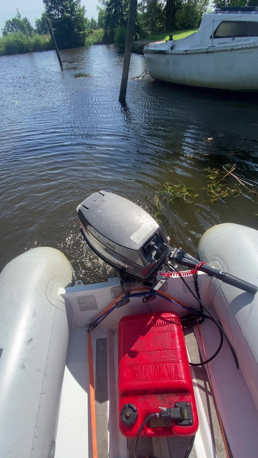 Tohatsu 9.9pk 2-takt kortstaart met afstandsbediening, Ophalen, Gebruikt, Motor en Techniek, Zeilboot of Motorboot