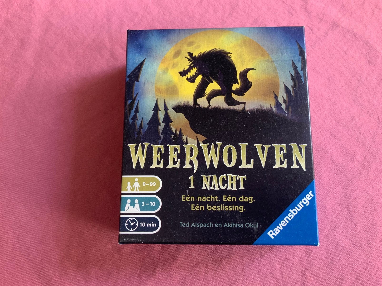Weerwolven, Een of twee spelers, Ophalen of Verzenden, Gebruikt, Ravensburger