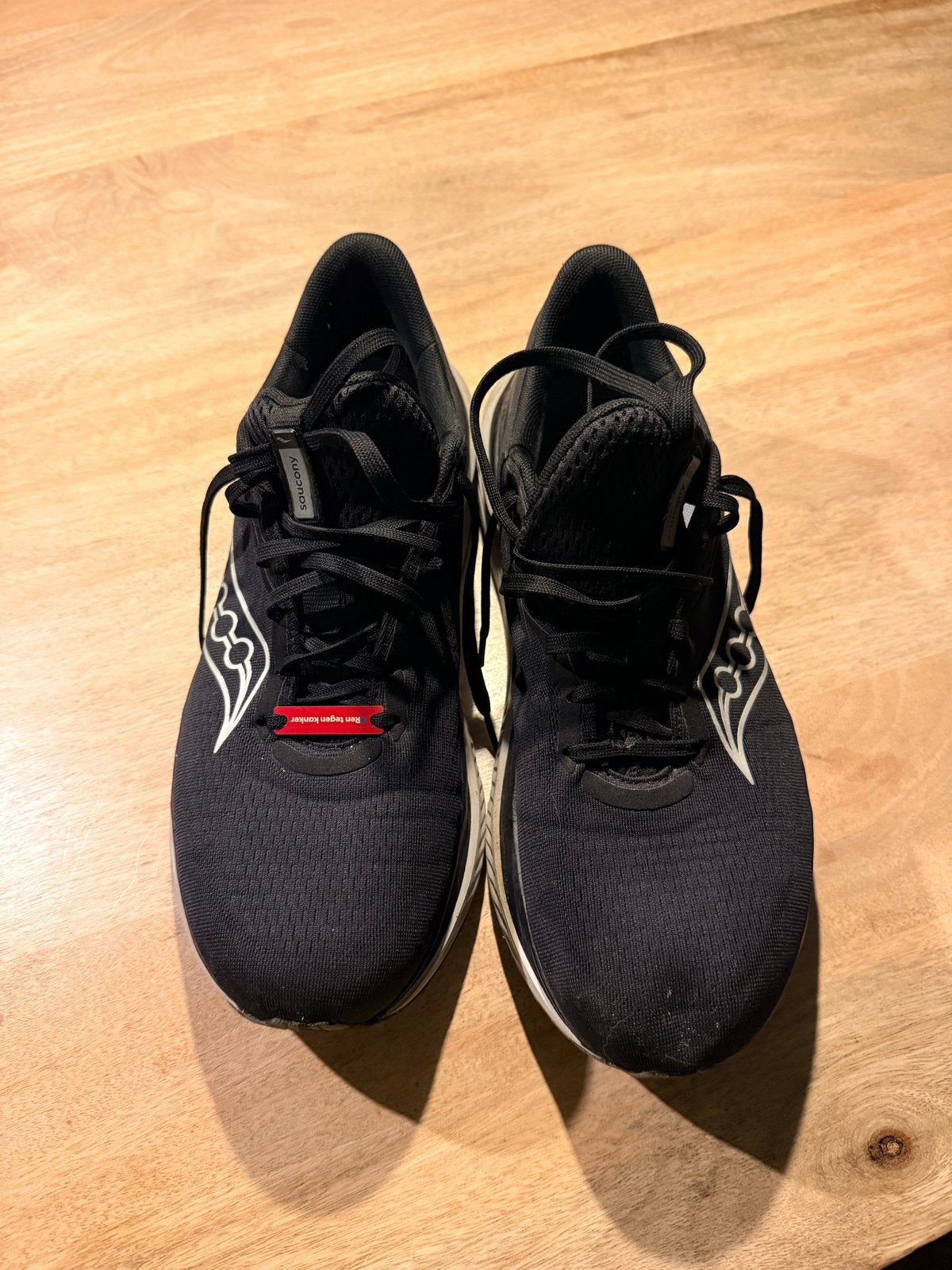 Saucony Hardloopschoenen Heren Maat 46.5 Zwart, Gebruikt, Hardloopschoenen, Hardlopen, Saucony