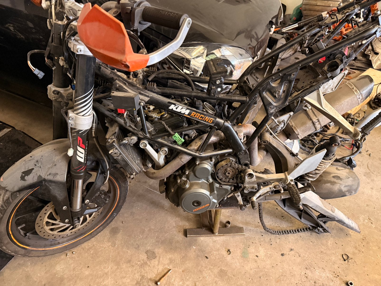 2x ktm duke, Ophalen