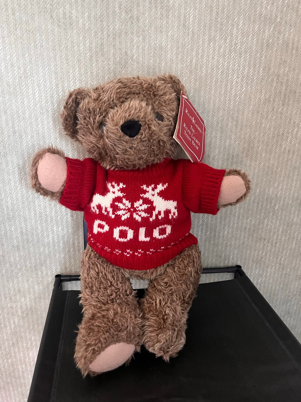 Ralph Lauren Teddybeer - nieuw met kaartje, Overige merken, Overige karakters, Beer, Ophalen of Verzenden