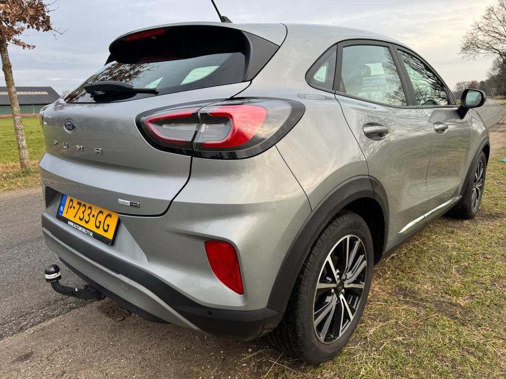 Ford Puma 1.0 EcoBoost Hybrid Titanium prachtige staat trekh, Origineel Nederlands, Bedrijf, Handgeschakeld, Hybride Elektrisch/Benzine