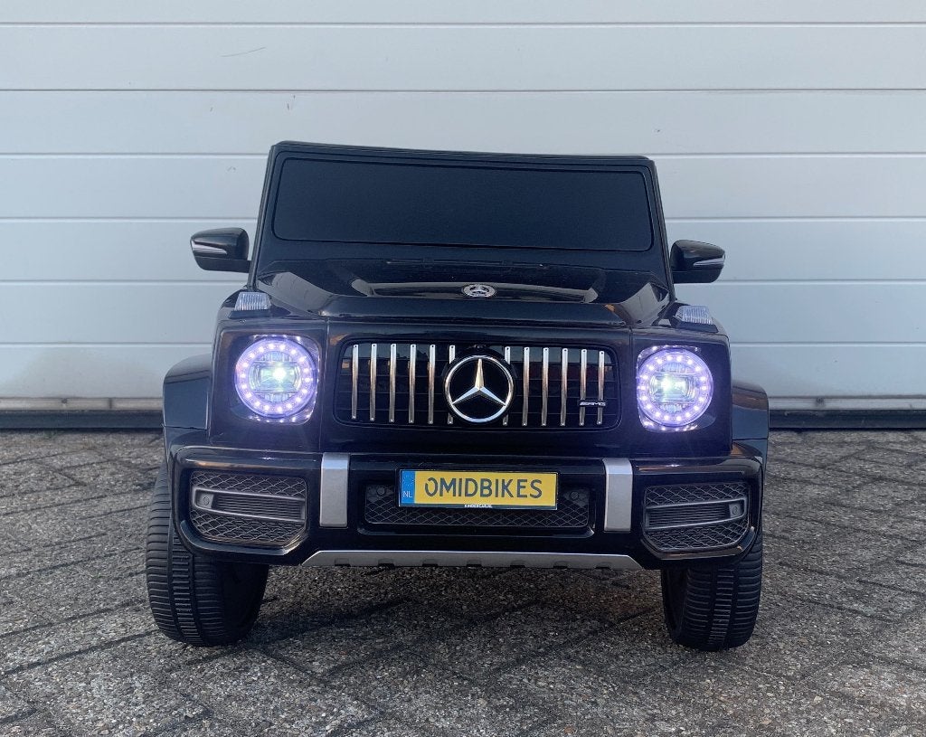 Mercedes G63 AMG 12v Metallic zilver Bluetooth / Afst. lede, Ophalen of Verzenden, Nieuw, Overige typen