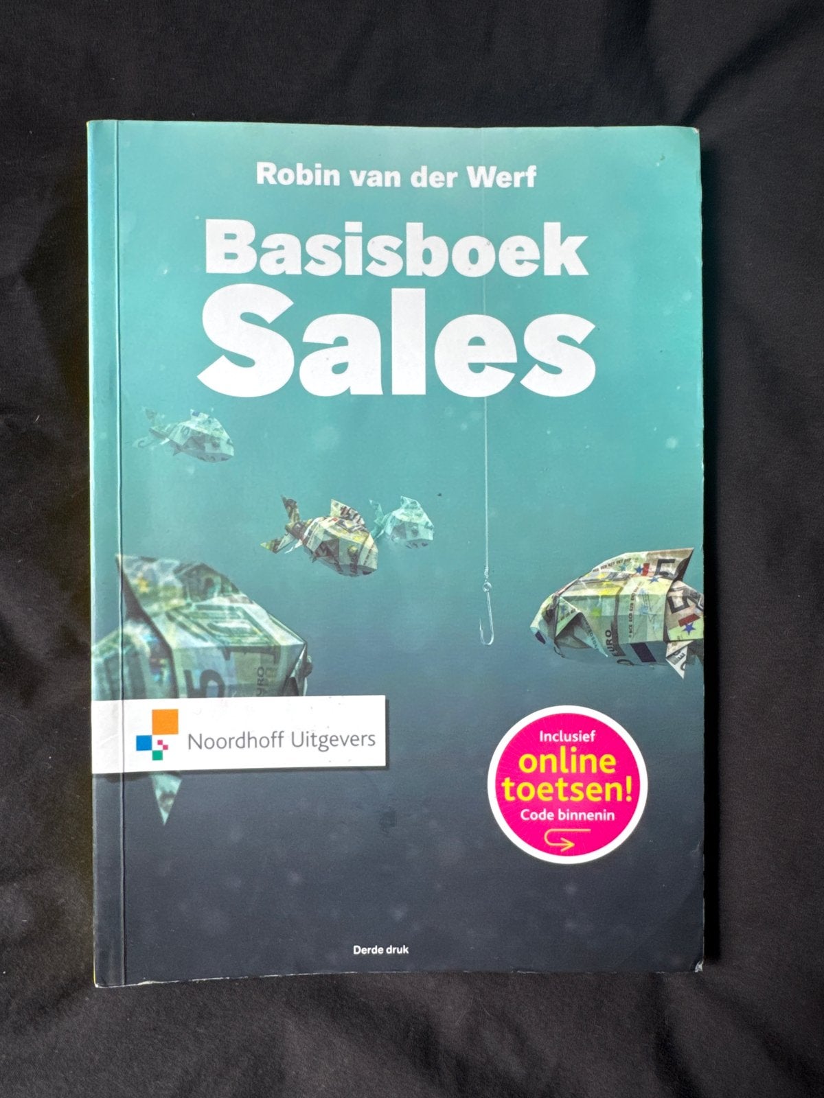 Basisboek Sales - Robin van der Werf (derde druk), Boeken, Ophalen of Verzenden, Gamma, Zo goed als nieuw, MBO