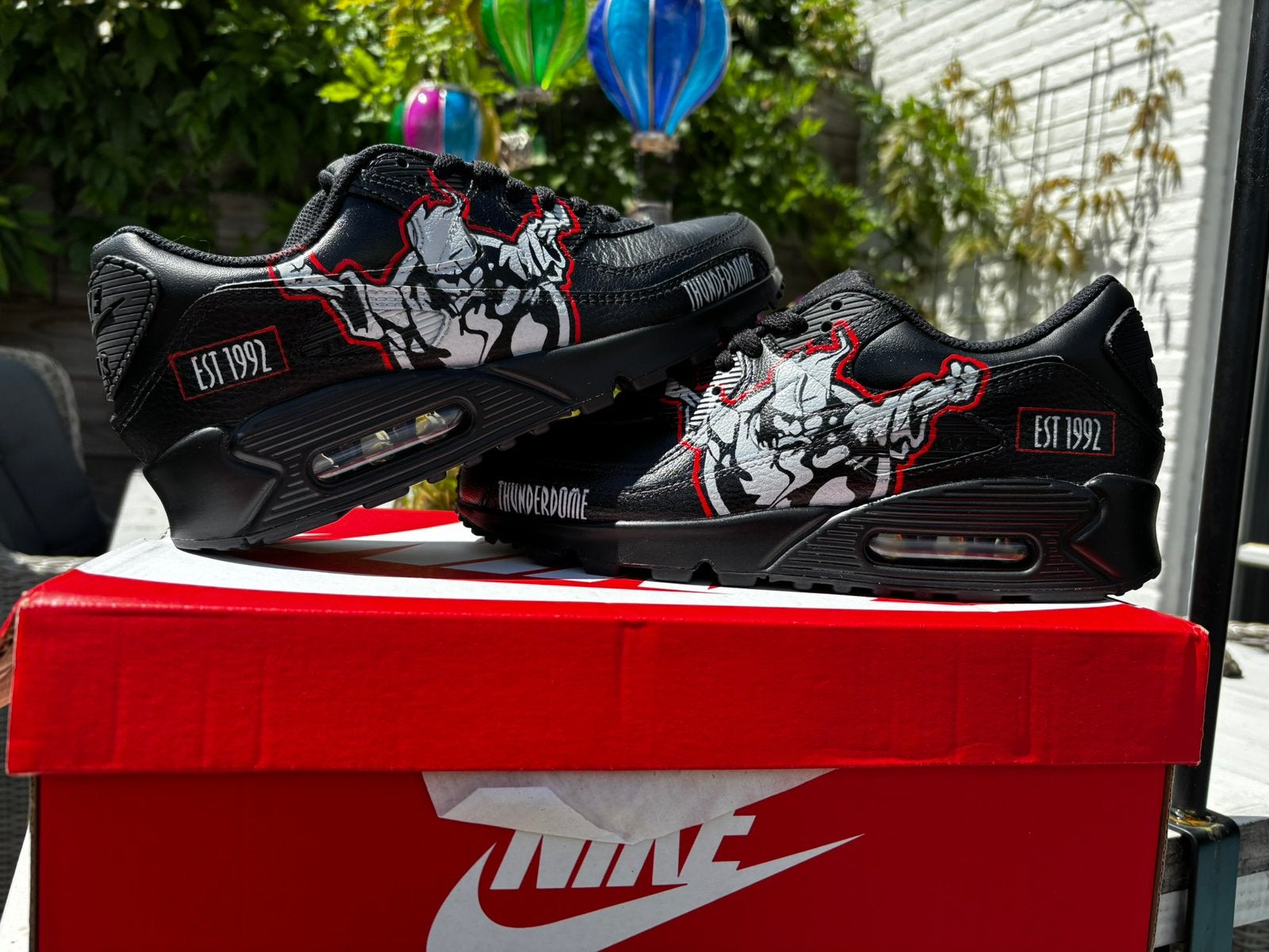 Thunderdome nike air max 90, Zwart, Nieuw, Ophalen of Verzenden, Sneakers of Gympen
