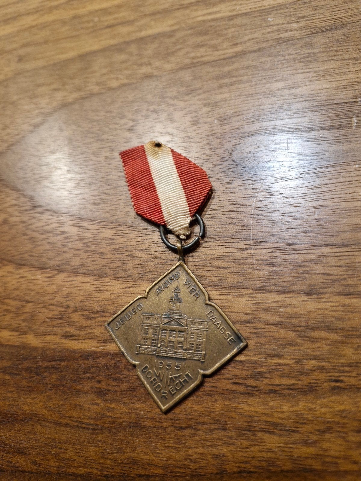295 Historische Vierdaagse Medaille Dordrecht 1935, Ophalen of Verzenden