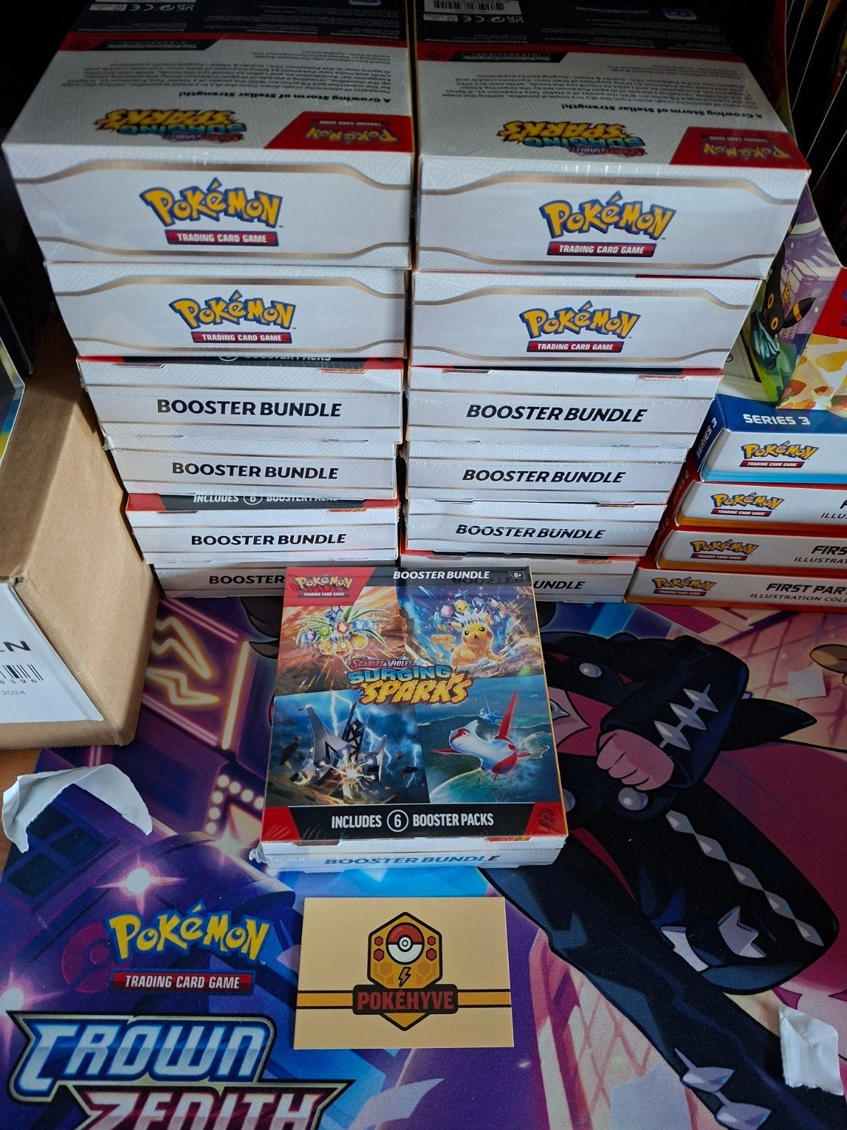 Pokémon TCG: Surging Sparks Booster Bundle USA Exclusief, Ophalen, Nieuw, Booster