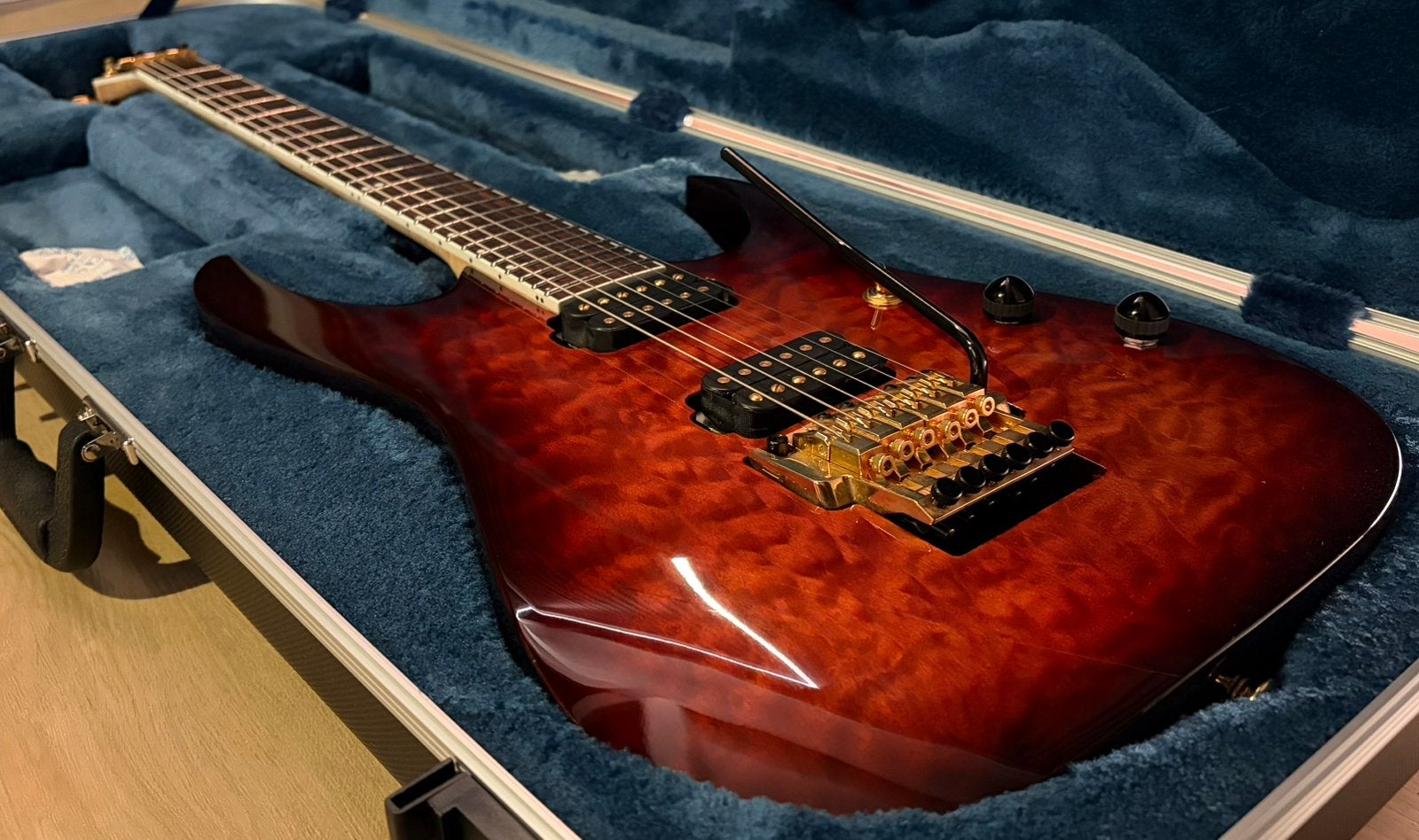 Ibanez RG620QM ABS, Ophalen of Verzenden, Gebruikt, Solid body, Ibanez