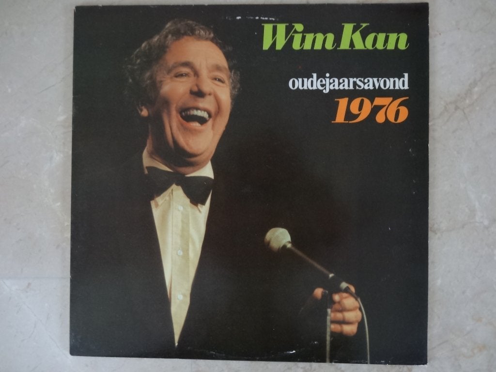 Wim Kan - Oudejaarsavond 1976 LP, Cd's en Dvd's, Beschermende buitenhoes, LP, Gebruikt, Cabaret of Kleinkunst