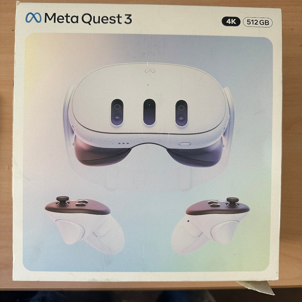 META Quest 3 512GB 4K VR-headset | Zo goed als nieuwe, Ophalen of Verzenden, Zo goed als nieuw, Overige typen, Overige platformen