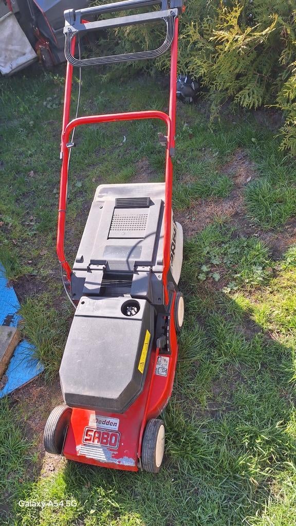 Grasmaaier elektrisch sabo, Ophalen, Gebruikt