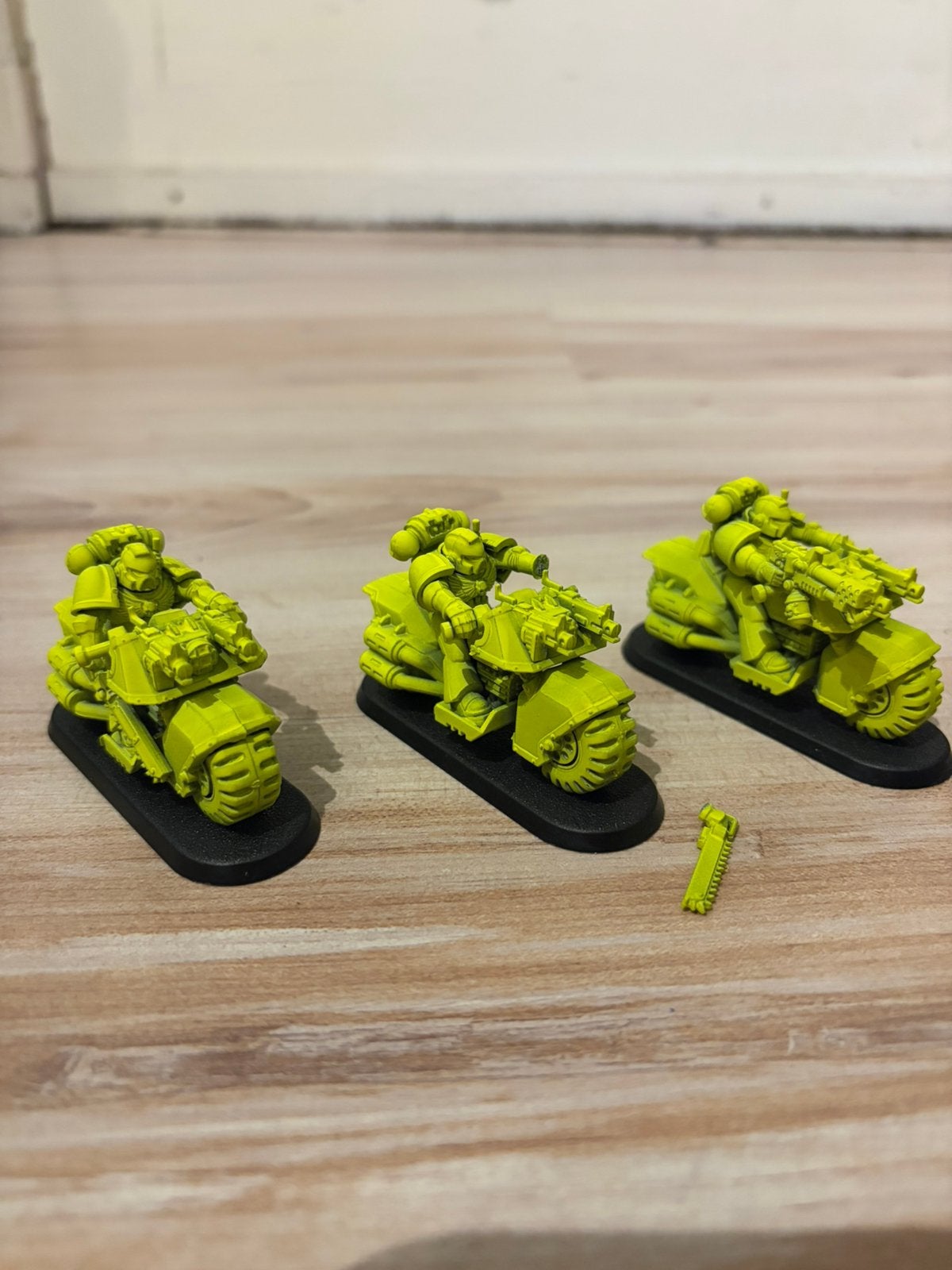 Warhammer 40k space marines oude bikes #2, Figuurtje(s), Ophalen of Verzenden, Geverfd, Warhammer 40000
