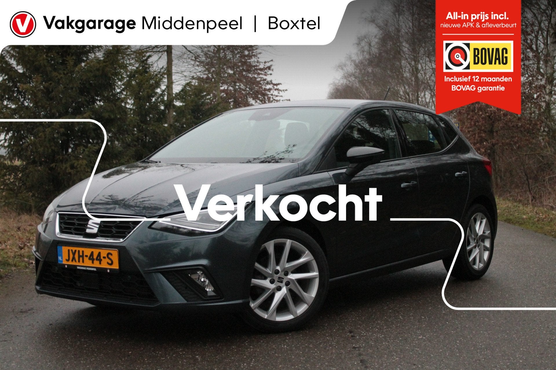 SEAT Ibiza 1.0 EcoTSI FR Business Intense | ACC | Camera | S, Stof, Gebruikt, Ibiza, Bedrijf