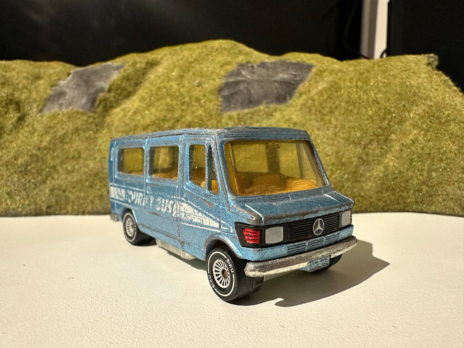 Oude Siku model Mercedes Benz 208 - Made in Germany, Ophalen of Verzenden, Gebruikt