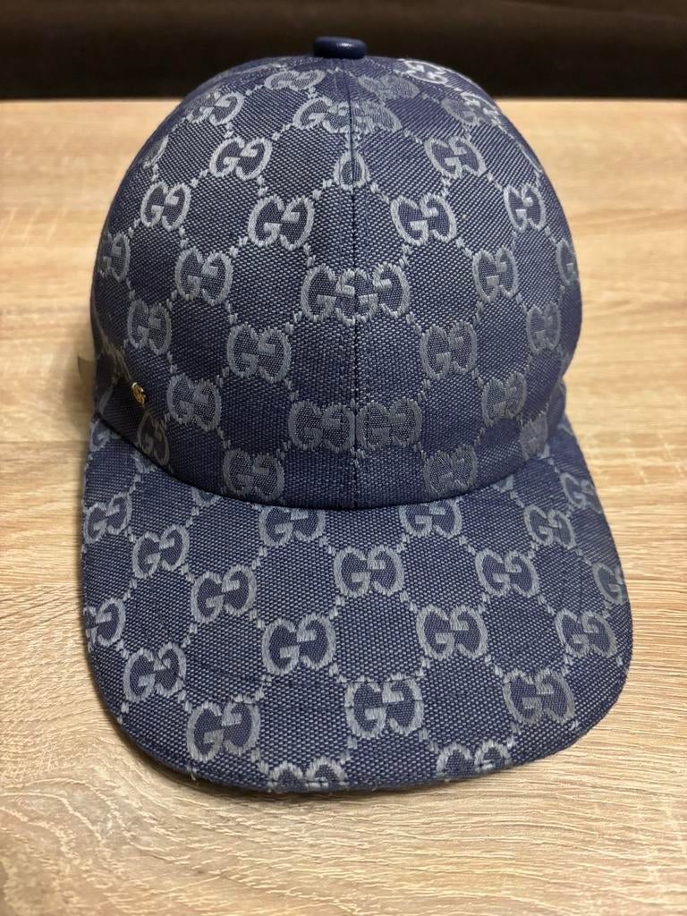 Gucci canvas baseball pet origineel, Ophalen of Verzenden, Zo goed als nieuw