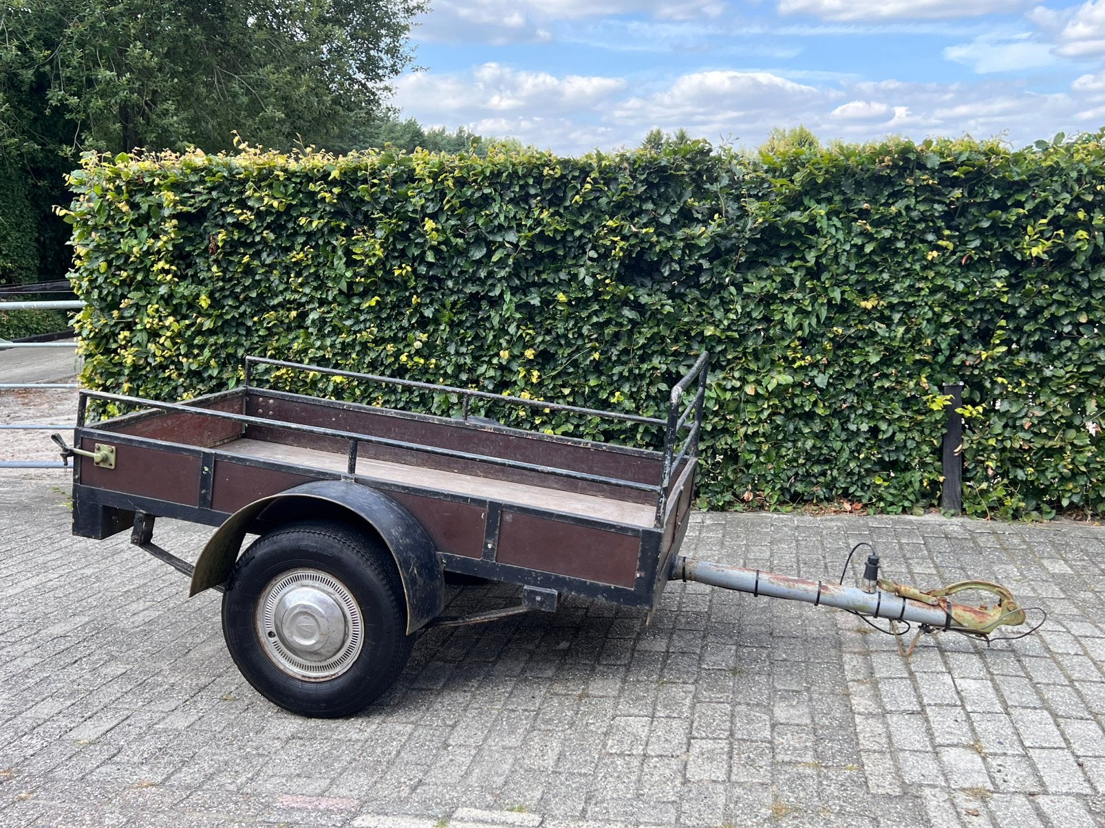 Leuke aanhangwagen! 100x180, Auto diversen, Aanhangers en Bagagewagens, Ophalen, Gebruikt