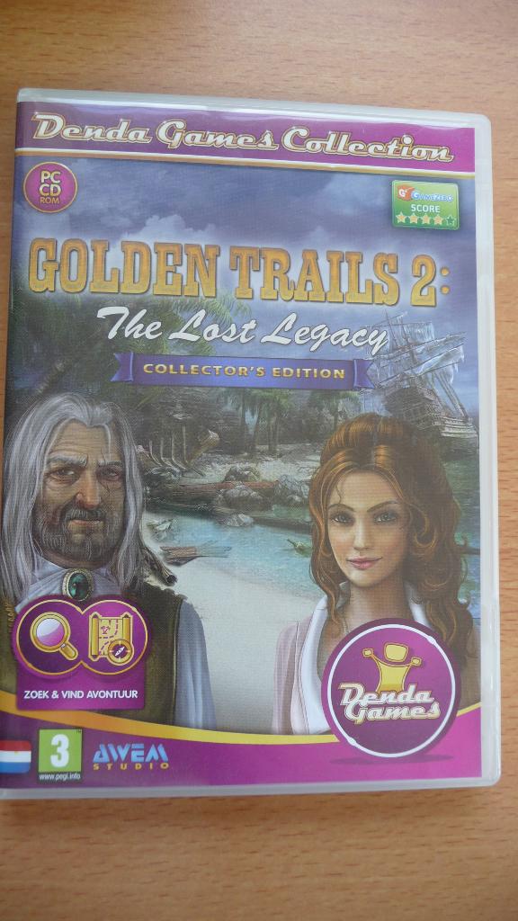 Golden Trails 2 The Lost Legacy, Spelcomputers en Games, Games | Pc, Zo goed als nieuw, Avontuur en Actie, 1 speler, Vanaf 3 jaar
