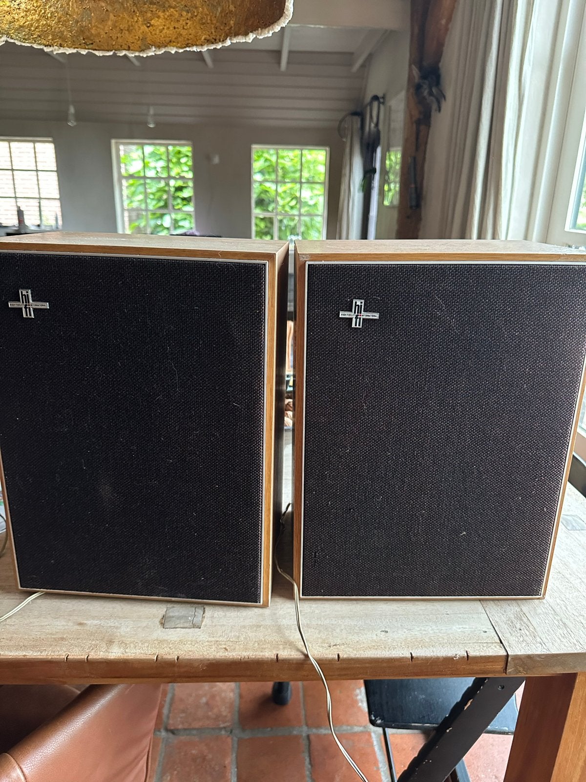 Vintage Philips 22 RH 403 luidsprekers - Made in Finland, Audio, Tv en Foto, Luidsprekers, Stereo speakers, Philips, Gebruikt