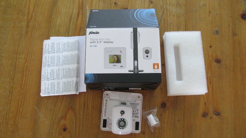 1 nieuwe Alecto DC-700 Digitale deurspion met 2.4" scherm, Huis en Inrichting, Ophalen of Verzenden, Nieuw