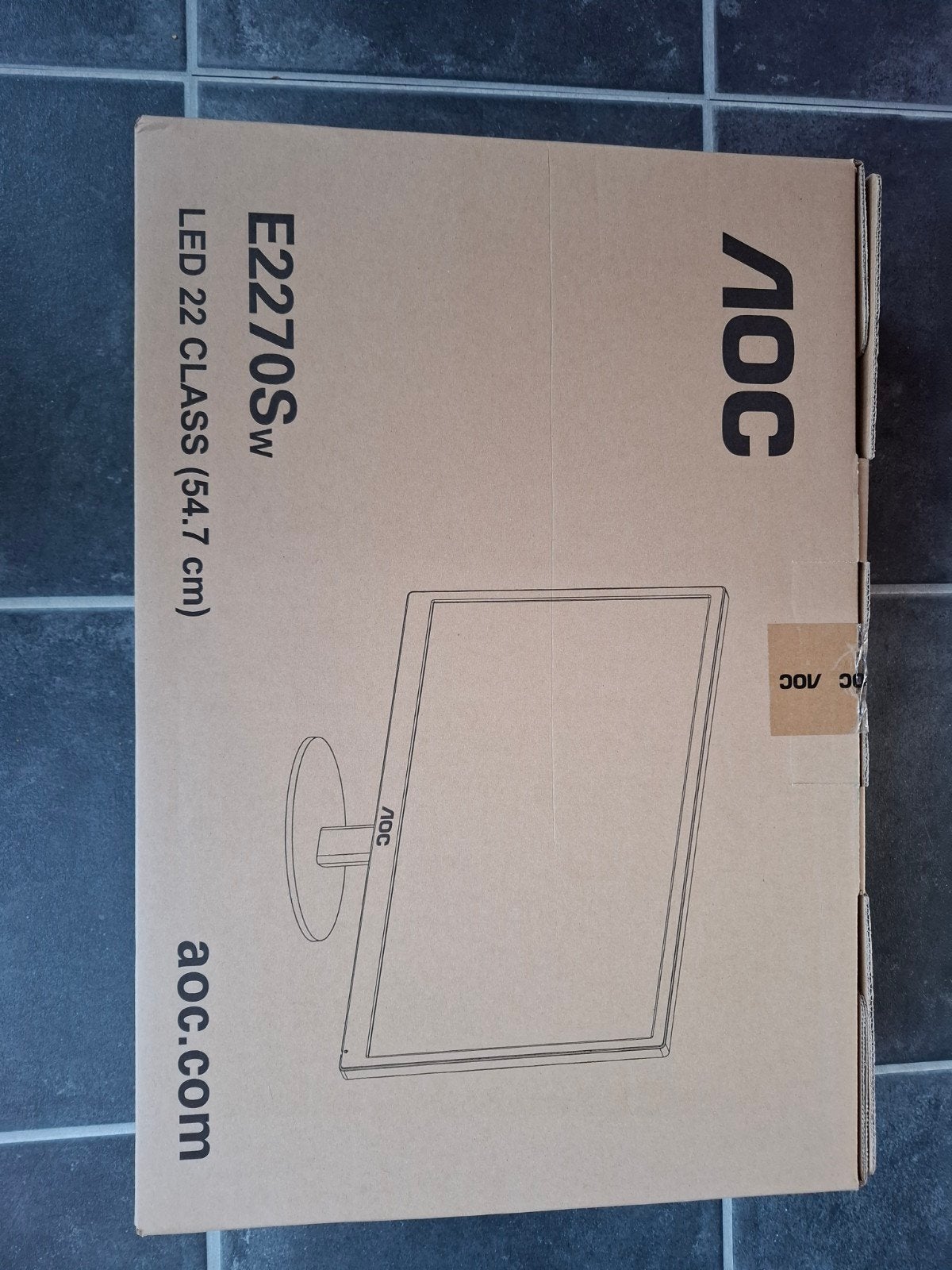 AOC monitor, Computers en Software, Ophalen of Verzenden, Nieuw, Full HD, IPS