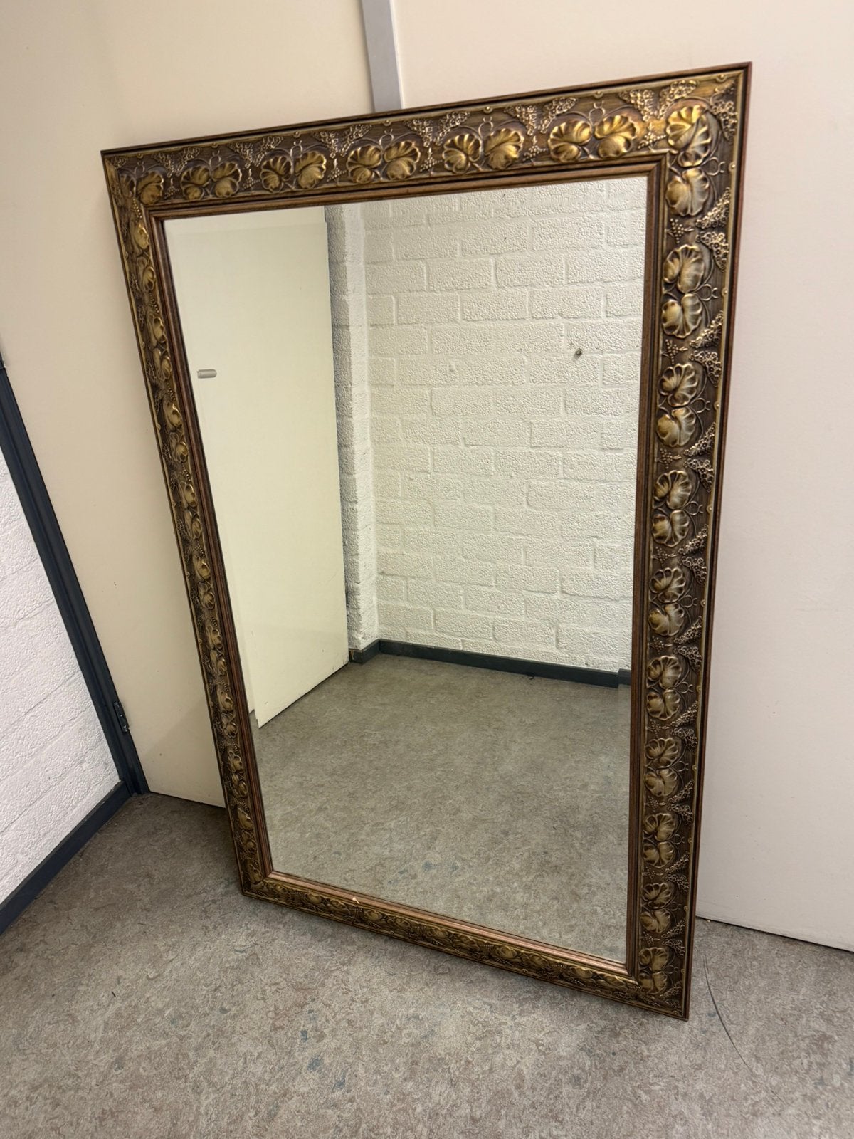 Spiegel, Ophalen, 100 tot 150 cm, Zo goed als nieuw, 75 tot 100 cm