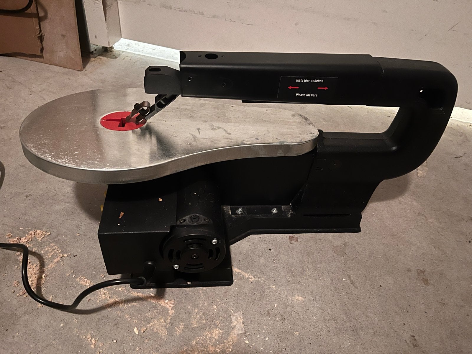 Parkside PDKS 120 Decoupeerzaagmachine (Figuurzaag), Minder dan 30 mm, Gebruikt, Ophalen of Verzenden, Figuurzaag