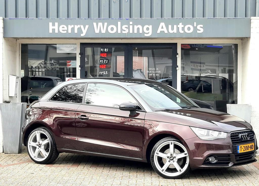 Audi A1 1.4 TFSI S -LINE - DSG Autom 122PK Leder Pdc, Zwart, 4 stoelen, 122 pk, Bedrijf
