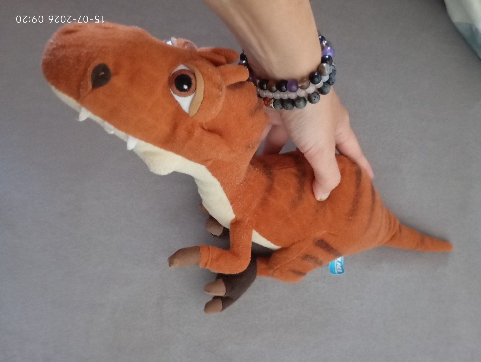 Ice Age Dinosaurus Knuffel - Buck's Baby T-Rex, Ophalen, Oranje, Overige merken, Middelgroot (20 tot 80 cm)